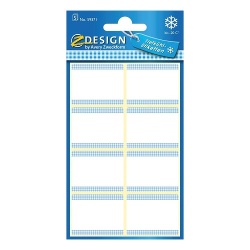 Naklejki na mrożonki Avery Zweckform 59371