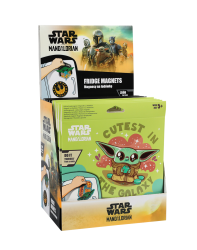 DISNEY CORE - MAGNES NA LODÓWKĘ - MIX 2 WZORÓW  MANDALORIAN 