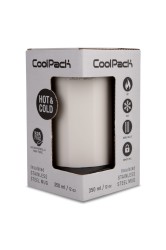 COOLPACK - TOM - COFFEE MUG - KUBEK TERMICZYNY, 350 ml - GREY