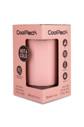 COOLPACK - TOM - COFFEE MUG - KUBEK TERMICZYNY, 350 ml - PINK