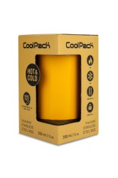 COOLPACK - TOM - COFFEE MUG - KUBEK TERMICZYNY, 350 ml - MUSTARD