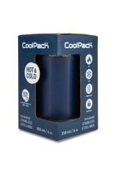 COOLPACK - TOM - COFFEE MUG - KUBEK TERMICZYNY, 350 ml - NAVY BLUE