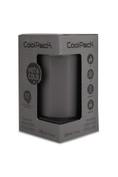 COOLPACK - TOM - COFFEE MUG - KUBEK TERMICZYNY, 350 ml - DARK GREY