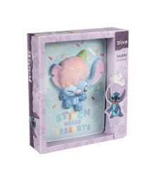 DISNEY FASHION - NOTES B6 / 100 K. / SQUISHY 3D / - WZÓR 2 - STITCH PASTEL /12/