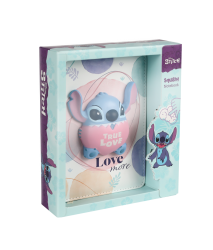 DISNEY FASHION - NOTES B6 / 100 K. / SQUISHY 3D / - WZÓR 3 - STITCH PASTEL /12/