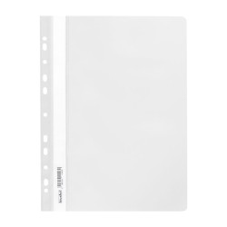 BIURFOL Skoroszyt miękki A4 zawieszany PP biały 1 sztuka