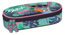 Piórnik saszetka usztywniona z wewnętrzną klapką STITCH STAY COOL