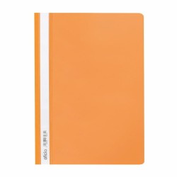 BIURFOL Skoroszyt miękki A4 PP pomarańczowy 1 szt Oficio 