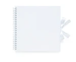 Galeria Papieru Księga weselna Scrapbook Album do zdobienia BIAŁY- satynowy 205x205mm, 30 kartek