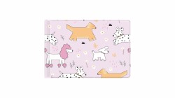 BIURFOL OKŁADKA NA DOKUMENTY UCZNIA MAŁE Z NADRUKIEM PUPPIES