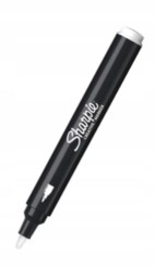 SHARPIE  Markery akrylowe kredowe  z efektem farbki  biały