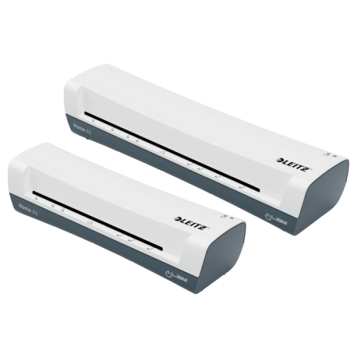 Laminator Leitz iLAM Home A4, zestaw 4w1 biały