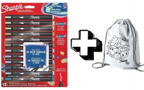 Markery-Sharpie-Akrylowe-Wodoodporne-12-kolorow-Ziemii-GRATIS-WOREK.jpg