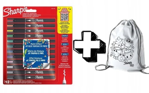 Markery-Sharpie-Akrylowe-Wodoodporny-12-kolorow-GRATIS-WOREK.jpg