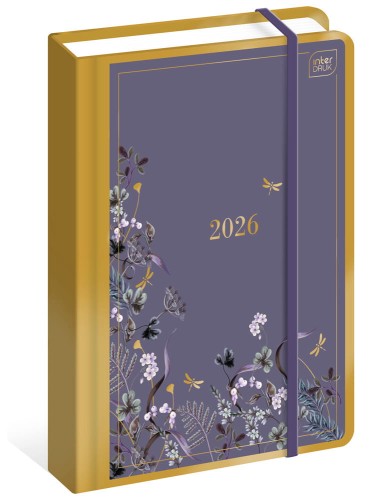Kalendarz książkowy A5 384 Metallic Satin Interdruk