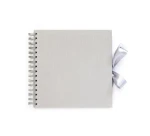 Galeria Papieru Księga weselna Scrapbook Album do zdobienia jasnoszary 205x205mm, 30 kartek 