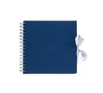 Galeria Papieru Księga weselna Scrapbook Album do zdobienia granatowy  205x205mm, 30 kartek 