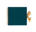 Galeria Papieru Księga weselna Scrapbook Album do zdobienia ciemnozielony  205x205mm, 30 kartek 