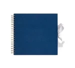 Galeria Papieru Księga weselna Scrapbook Album do zdobienia granatowy  245x230mm, 30 kartek 