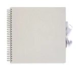 Galeria Papieru Księga weselna Scrapbook Album do zdobienia jasnoszary  315x315mm, 30 kartek