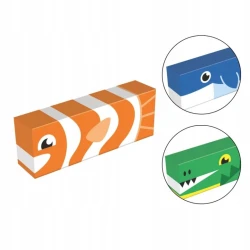 Maped Kolorowe gumki Playful Animals ozdobione grafikami zwierząt