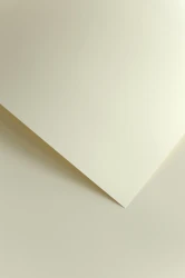 Galeria Papieru Papier ozdobny Gładki kremowy satynowany 50 szt./op. 120g/m2