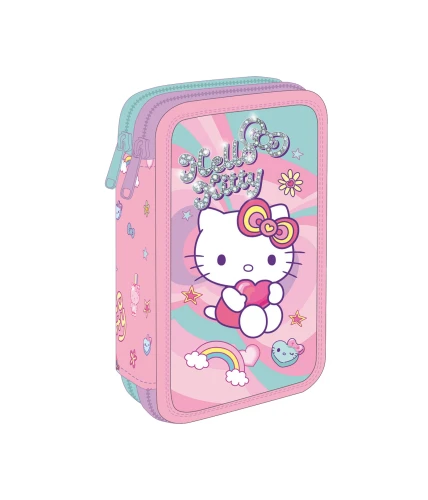 HELLO KITTY - JUMPER 2 - PIÓRNIK PODWÓJNY Z WYPOSAŻENIEM - PINK 1