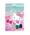 HELLO KITTY - FLAMASTRY 12 KOLORÓW - PINK 1 /12/