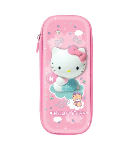 HELLO KITTY - PIÓRNIK EVA /SQUISHY 3D/ - WZÓR 1 - PINK 1 /48/