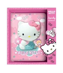 HELLO KITTY - NOTES B6 /100 K/ SQUISHY 3D/ - WZÓR 1 - PINK 1 /24/
