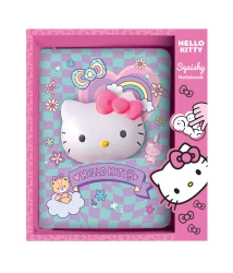 HELLO KITTY - NOTES B6 /100 K/ SQUISHY 3D/ - WZÓR 2 - PINK 1 /24/