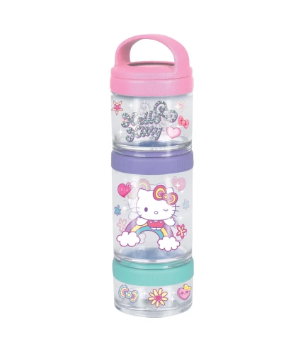 HELLO KITTY - POJEMNIK NA PRZEKĄSKI - PINK 1 /24/