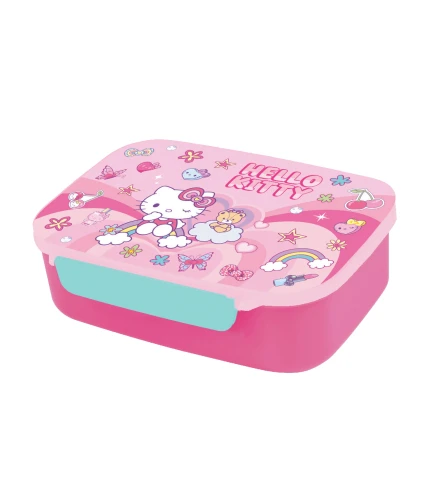 HELLO KITTY - FOODYX - ŚNIADANIÓWKA Z PRZEGRÓDKĄ - PINK - PINK 1 /24/