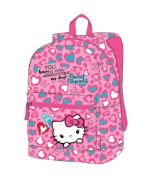 HELLO KITTY - CROSS - PLECAK MŁODZIEŻOWY (17) - PINK 2