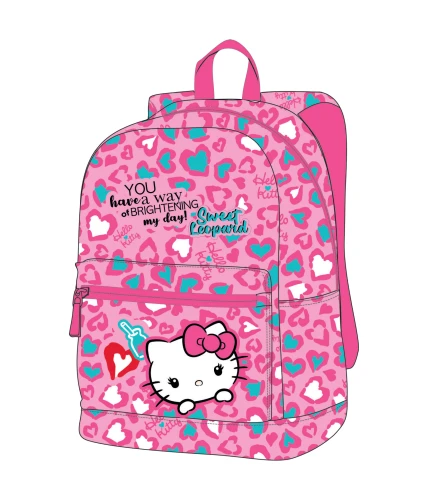 HELLO KITTY - CROSS - PLECAK MŁODZIEŻOWY (17) - PINK 2
