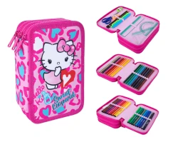 HELLO KITTY - JUMPER 3 - PIÓRNIK POTRÓJNY Z WYPOSAŻENIEM - PINK 2