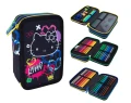 HELLO KITTY - JUMPER 3 - PIÓRNIK POTRÓJNY Z WYPOSAŻENIEM - BLACK NEON