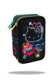 HELLO KITTY - JUMPER 3 - PIÓRNIK POTRÓJNY Z WYPOSAŻENIEM - BLACK NEON