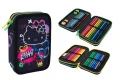 HELLO KITTY - JUMPER 2 - PIÓRNIK PODWÓJNY Z WYPOSAŻENIEM - BLACK NEON