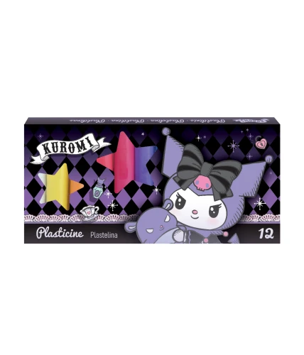 KUROMI - PLASTELINA 12 KOLORÓW  /6/