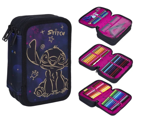 DISNEY GOLD - JUMPER 3 - PIÓRNIK POTRÓJNY Z WYPOSAŻENIEM - STITCH