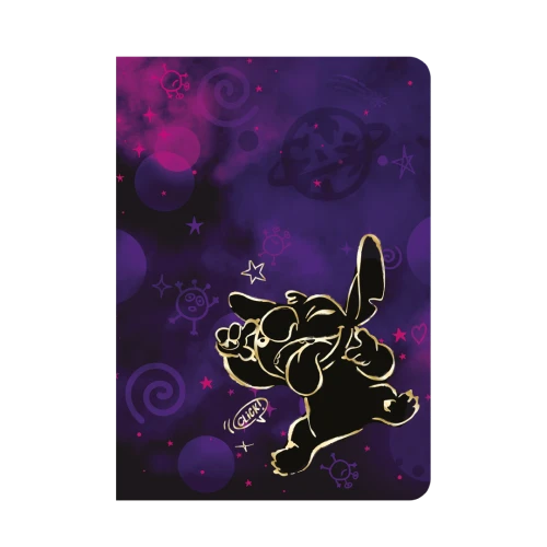 DISNEY GOLD - ZESZYT A5 / 60 K. KRATKA (m) - WZÓR 1 - STITCH /6/
