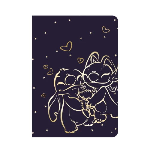 DISNEY GOLD - ZESZYT A5 / 60 K. LINIA (m) - WZÓR 1 - STITCH /6/