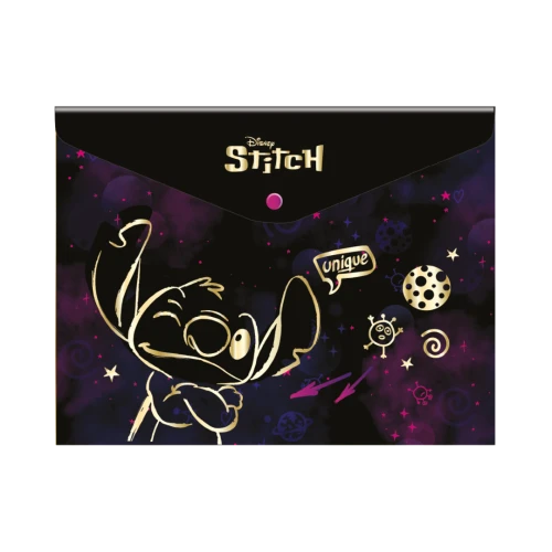DISNEY GOLD - KOPERTA NA DOKUMENTY A4 / PP - WZÓR 2 - STITCH /6/