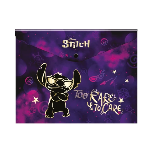 DISNEY GOLD - KOPERTA NA DOKUMENTY A4 / PP - WZÓR 3 - STITCH /6/