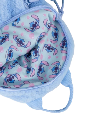 DISNEY FLUFFY - PLECAK DZIECIĘCY (10) - STITCH - BLUE