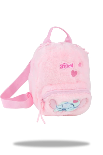 DISNEY FLUFFY - PLECAK DZIECIĘCY (10) - STITCH - PINK