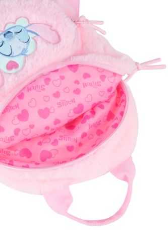 DISNEY FLUFFY - PLECAK DZIECIĘCY (10) - STITCH - PINK