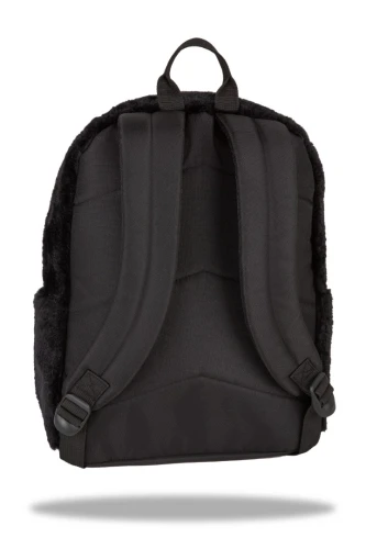 DISNEY FLUFFY - PLECAK MŁODZIEŻOWY (16) - STITCH - BLACK