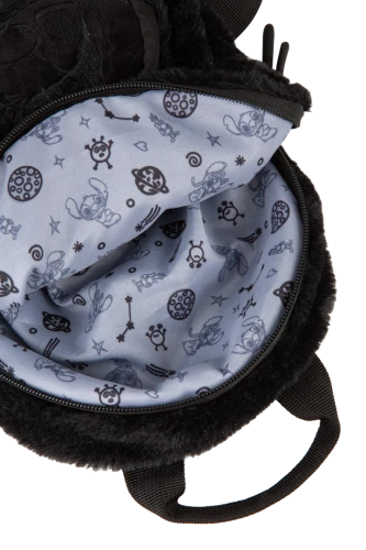 DISNEY FLUFFY - PLECAK DZIECIĘCY (10) - STITCH - BLACK